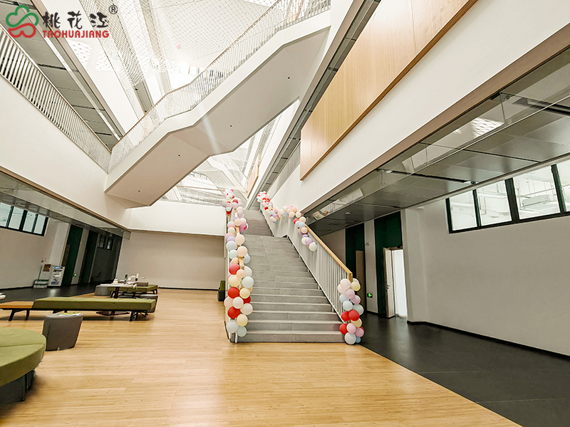 教学区竹制地板 教学区竹制地板