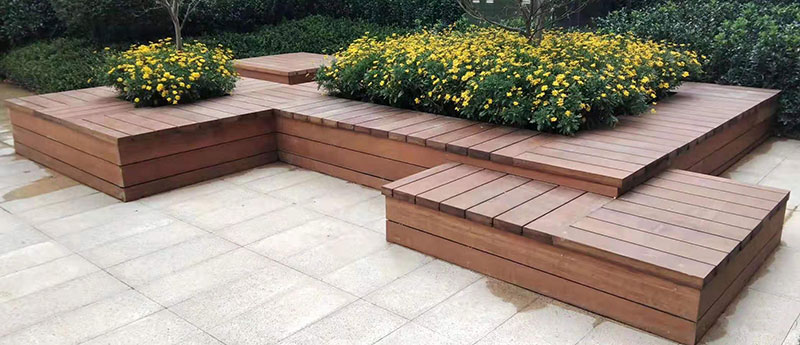 景观竹木围树椅，景观围树凳